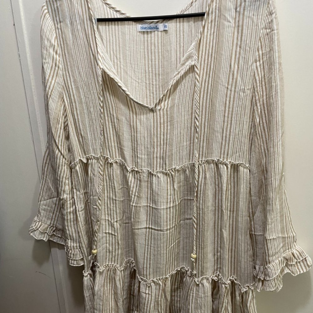 Blue Island Swimsuit Cover-Up